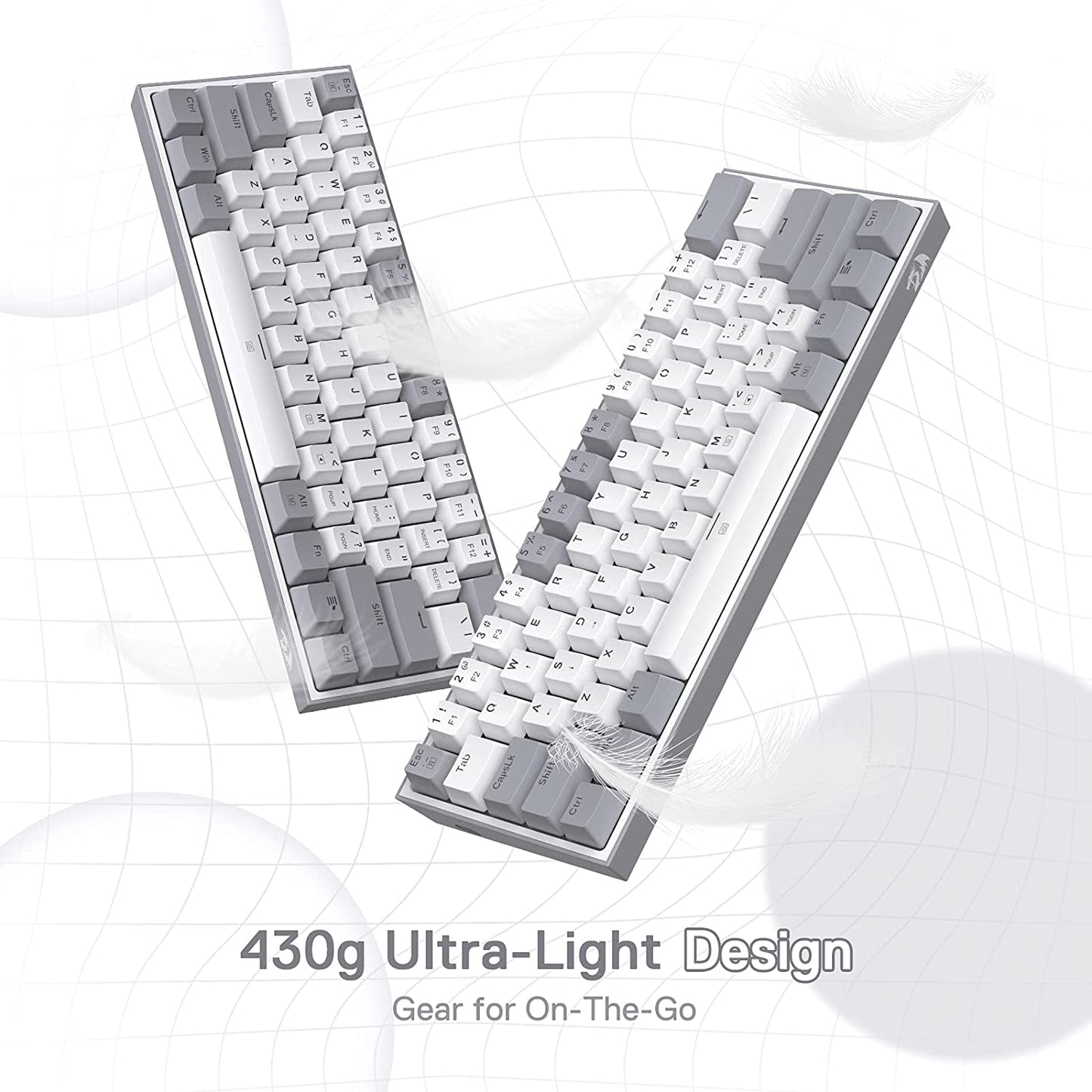 K617 Wired 60% Compact Hot-Swap RGB Gaming Mechanical Keyboard