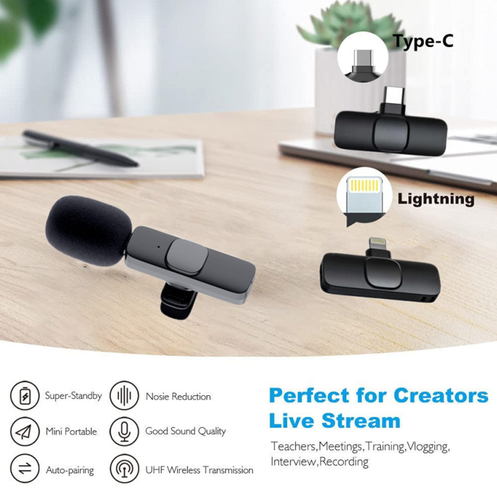 GUIDION ClipMic wireless microphone features