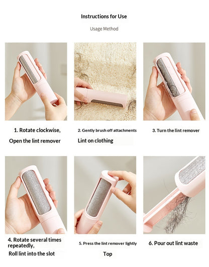 How to use GUIDION FurClean reusable pet hair remover