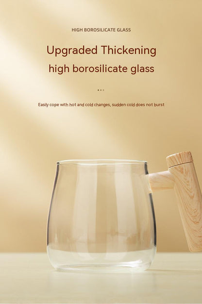 GUIDION StirGlass 400 self-stirring borosilicate glass mug
